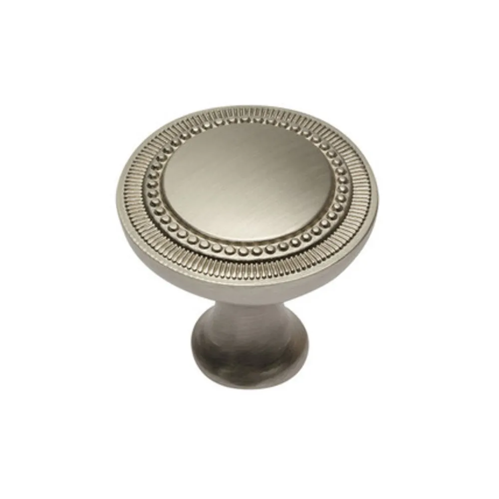 POMOLO IMPER D 31 MM ALLUMINIO NICHEL SATINATO (10