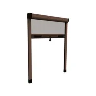 ZANZARIERA MEDAL MARRONE CM.140X170