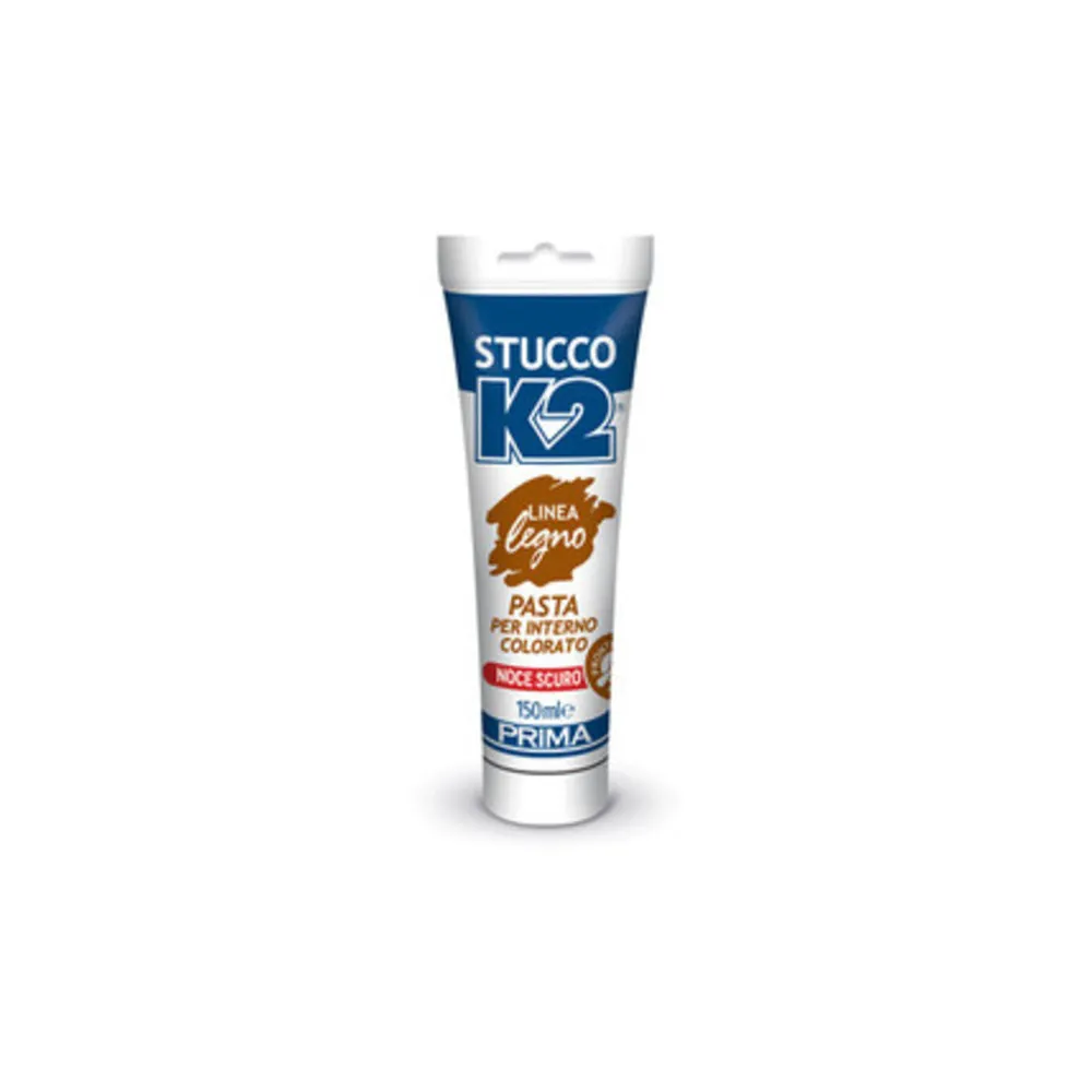 STUCCO PRONTO K2 NOCE SCURO TUBETTO 150 ML (6 STUCCO PRONTO K2 NOCE SCURO TUBETTO 150 ML (6