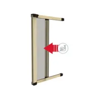 ZANZARIERA MEDAL AVORIO  60/160X250 CM ORIZZONT