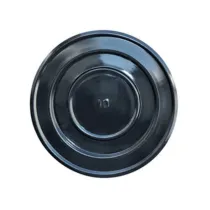 ROSONE P/TUBO DI STUFA D 12 CM NERO