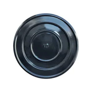 ROSONE P/TUBO DI STUFA D 12 CM NERO