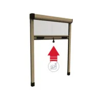 ZANZARIERA MEDAL BRONZO  80X170 CM