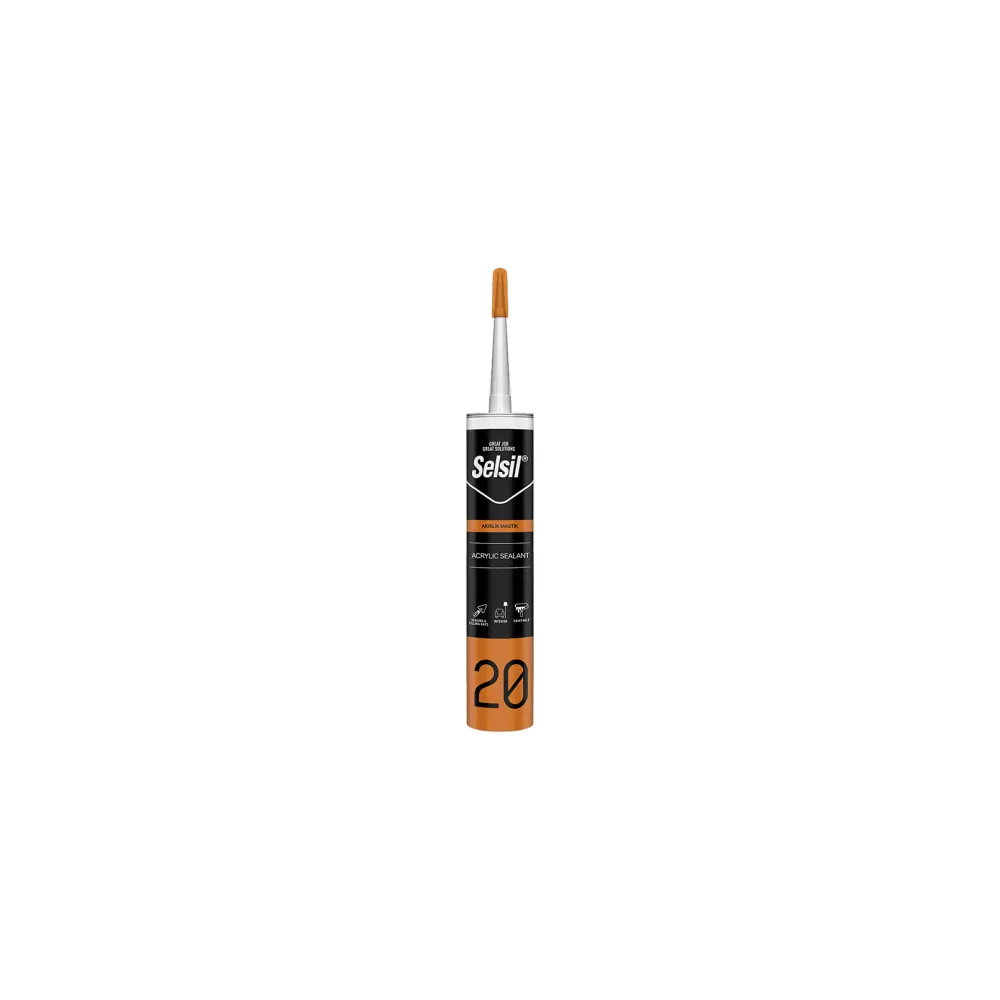 SILICONE ACRILICO BIANCO SELSIL ACRYLSIL 310 ML.