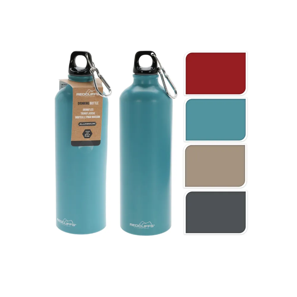 BORRACCIA IN ALLUMINIO ml 700 - colori assortiti