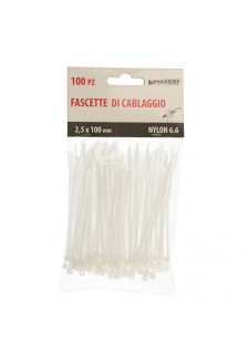 Nylon 6.6 cable ties neutral color