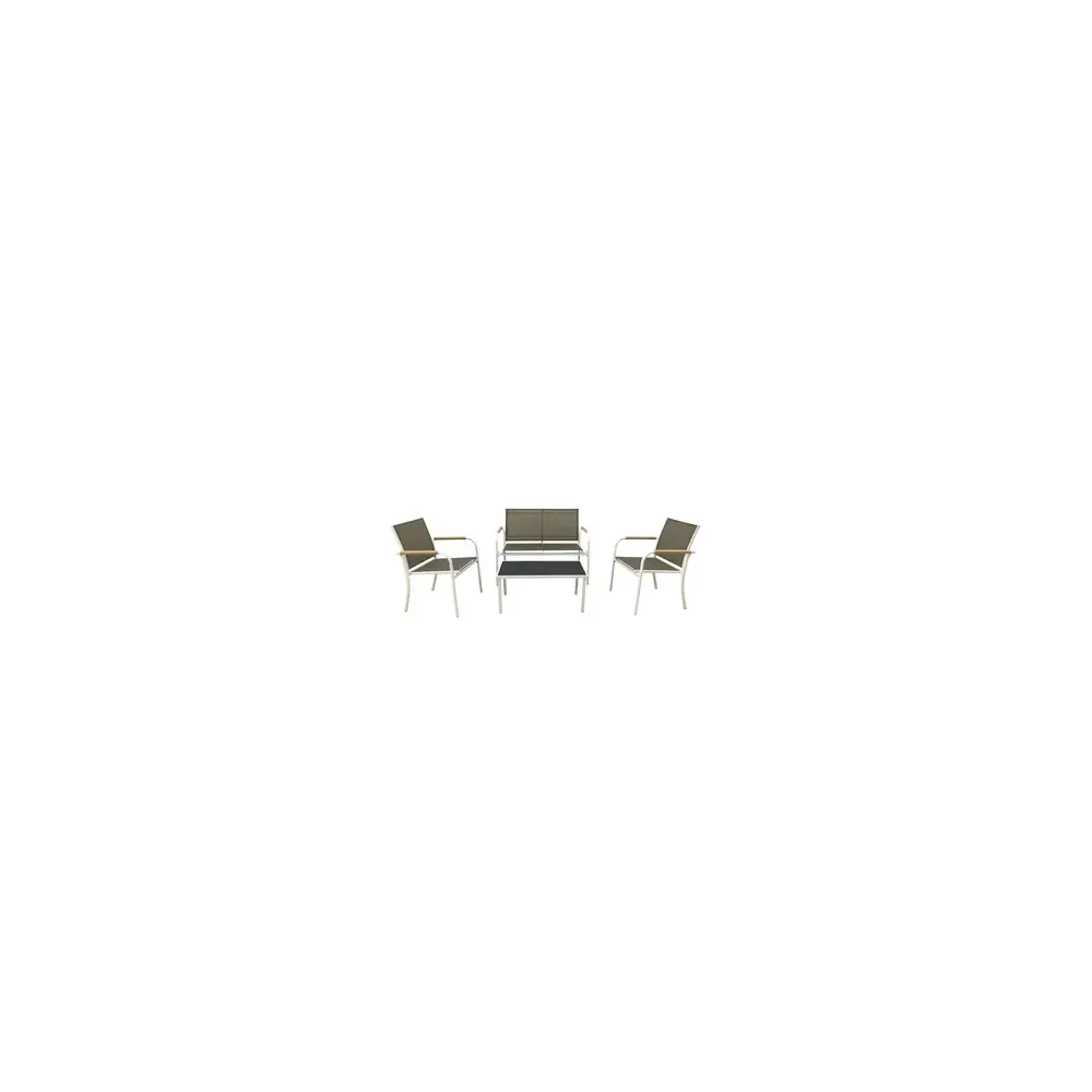 C SET SALOTTO MENTON 4 PEZZI BIANCO/BEIGE C SET SALOTTO MENTON 4 PEZZI BIANCO/BEIGE