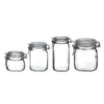 VASO ERMETICO IN VETRO PER ALIMENTI 'FIDO' 200 ml