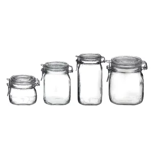 VASO ERMETICO IN VETRO PER ALIMENTI 'FIDO' 200 ml
