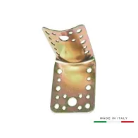 PIASTRA DI GIUNZIONE PIANA SAGOMATA X PALI D 80/100 65X85MM