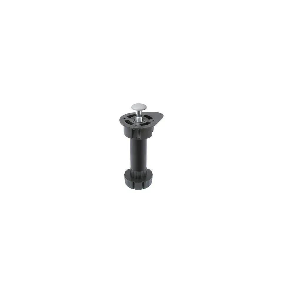 PIEDINI IN PLASTICA NERO H 12 (4 PZ)