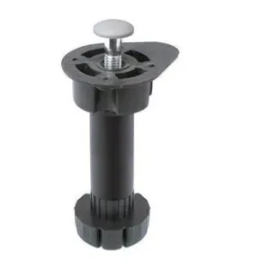 PIEDINI IN PLASTICA NERO H 12 (4 PZ)