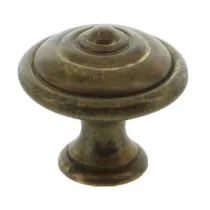 POMOLO 24499 D 25 MM ZAMA OTTONE ANTICATO** (50,0 pz)