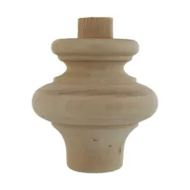 PIEDE IN LEGNO ONTANO 53014 80X 80 MM (8,0 pz)