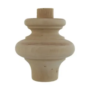 PIEDE IN LEGNO ONTANO 53014 80X 80 MM (8,0 pz)