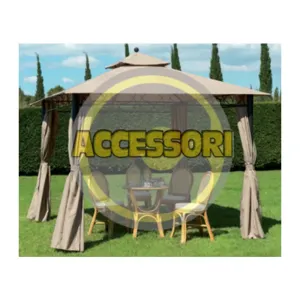 C SET 4 TELI LATERALI P/GAZEBO EDEN/CAIRO BEIGE SC