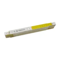 DOPPIO METRO 10 ASTE 16 MM LEGNO BIAN GIALLO (12,0 pz)