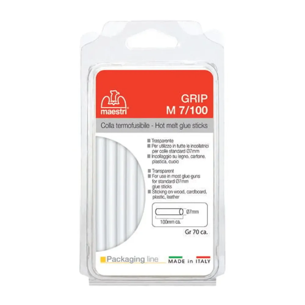 MAESTRI STICK COLLA DIAMETRO MM.7 X 100 (BLISTER 18 PZ)