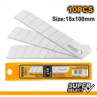 SET 10 LAME RICAMBIO CUTTER 18X100MM
