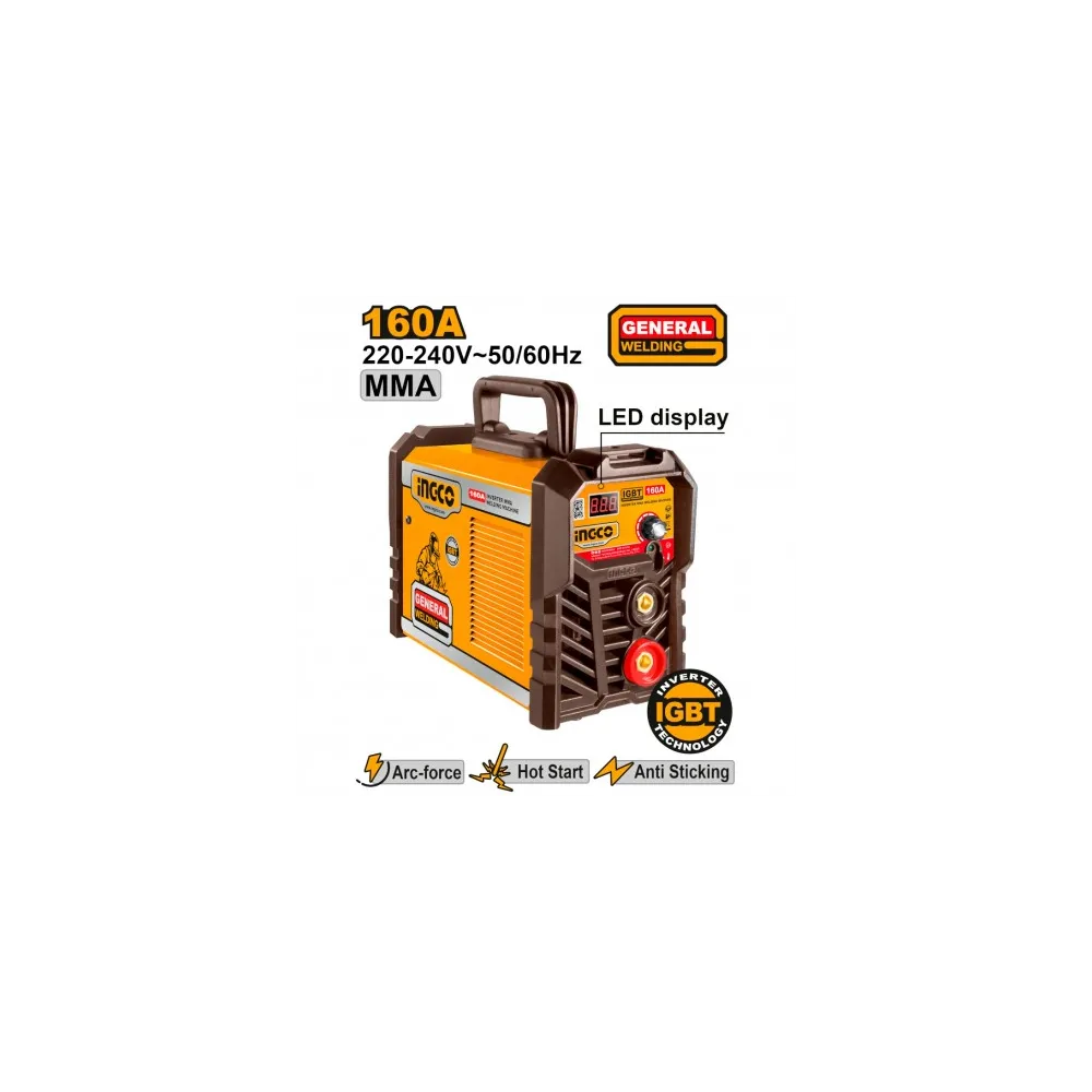 SALDATRICE INVERTER MMA 160A CON DISPLAY