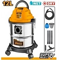 ASPIRAPOLVERE-LIQUIDI 1000W 12L
