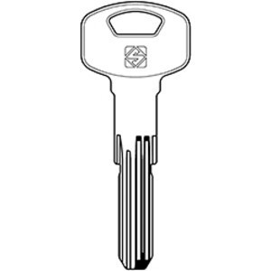 CHIAVI SILCA PUNZONATE YA118SMD (5,0 pz)