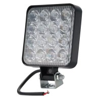 FARO FENDINEBBIA QUADRATO PER AUTO 16 LED - 48 W - LM 1800
