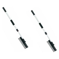 SPAZZOLA PULIVETRO PER AUTO 'CLEAR' con manico telescopico