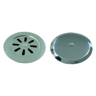 PIATTELLO PER POZZETTO A PAVIMENTO grigliato ø 125