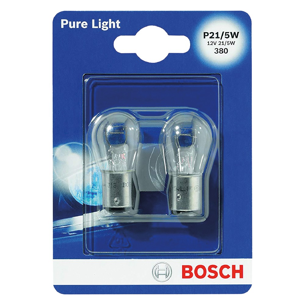 LAMPADINA PER FARO POSTERIORE P21/4W - 12 V - 21/4 W 2 pezzi LAMPADINA PER FARO POSTERIORE P21/4W - 12 V - 21/4 W 2 pezzi