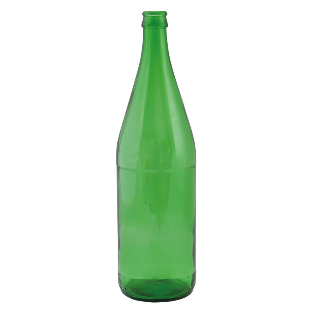 BOTTIGLIA IN VETRO 1000 ml - colore verde BOTTIGLIA IN VETRO 1000 ml - colore verde