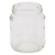 VASO VETRO 'BOCCACCIO' PER ALIMENTI TIPO 'MIELE' 780 ml - imbocc. Ø 82 mm