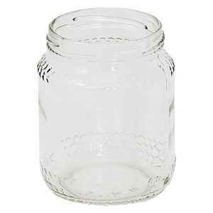 VASO VETRO 'BOCCACCIO' PER ALIMENTI TIPO 'MIELE' 780 ml - imbocc. Ø 82 mm