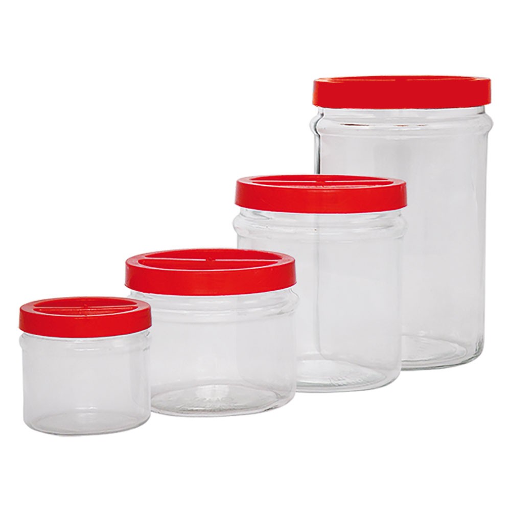 VASO IN VETRO PER ALIMENTI 'ORTES' Ø 170 - da lt 3