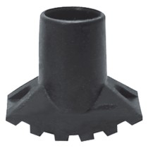 PUNTALE NERO A CREMAGLIERA ricambio - Ø 38 mm.