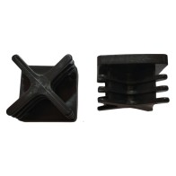 PUNTALE QUADRO ALETTATO mm 80 x 80