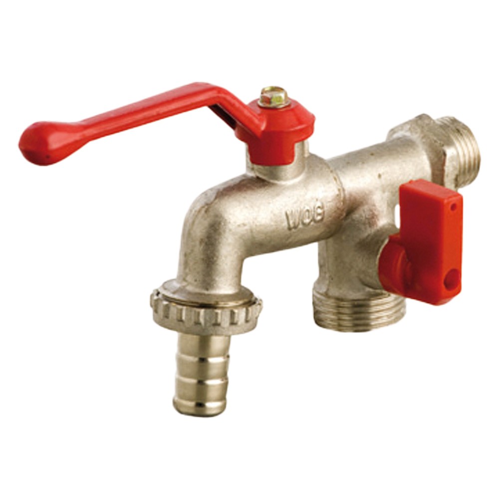 RUBINETTO CON PRESA SUPPLEMENTARE 1/2x3/4