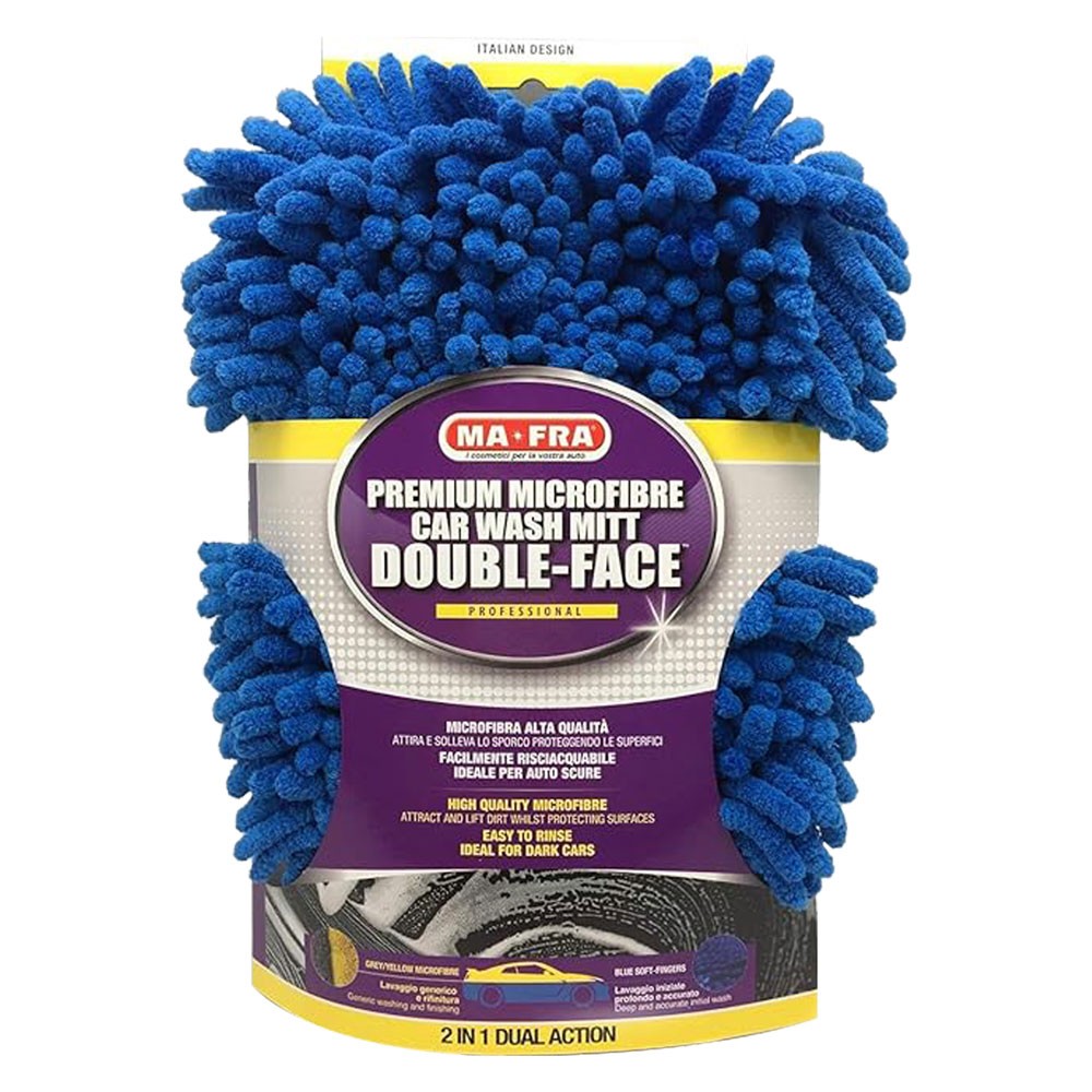 SPUGNA GUANTO 'DOUBLE FACE' in microfibra SPUGNA GUANTO 'DOUBLE FACE' in microfibra