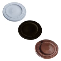 ROSONE VERNICIATO ø cm  12 - nero