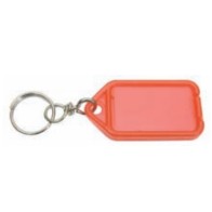 TARGHETTA PORTACHIAVI CON SEGNANOME mm. 50x30 con givolare cf. 100 pz