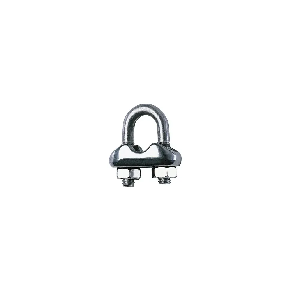MORSETTO  PER FUNI INOX D 3 MM PZ 2