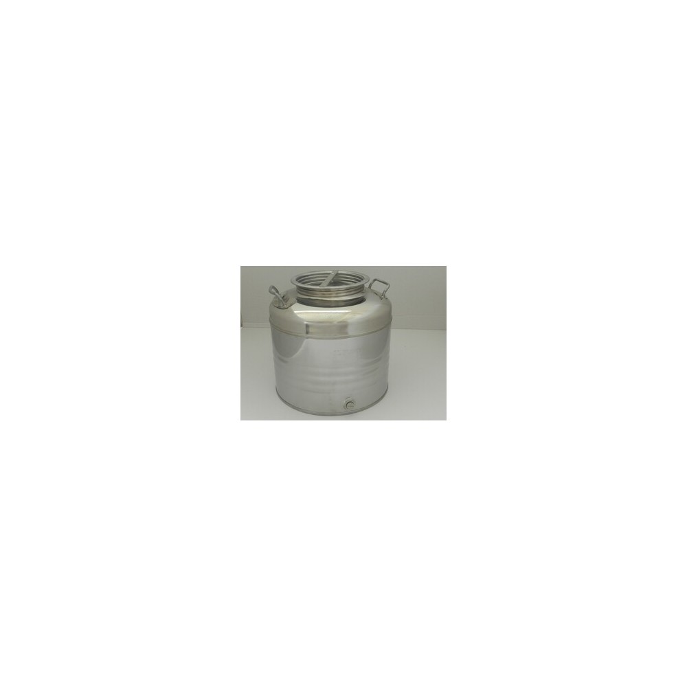 FUSTO OLIO ACCIAIO INOX 441 30 L AGGRAFFATO FUSTO OLIO ACCIAIO INOX 441 30 L AGGRAFFATO