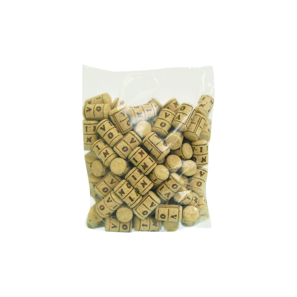 TAPPO SUGHERO AGGLOMERATO 26X38 MM CF 100 PZ