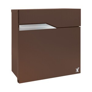 CASSETTA POSTALE ALUBOX NETTUNO 37X11X37 RUGGINE