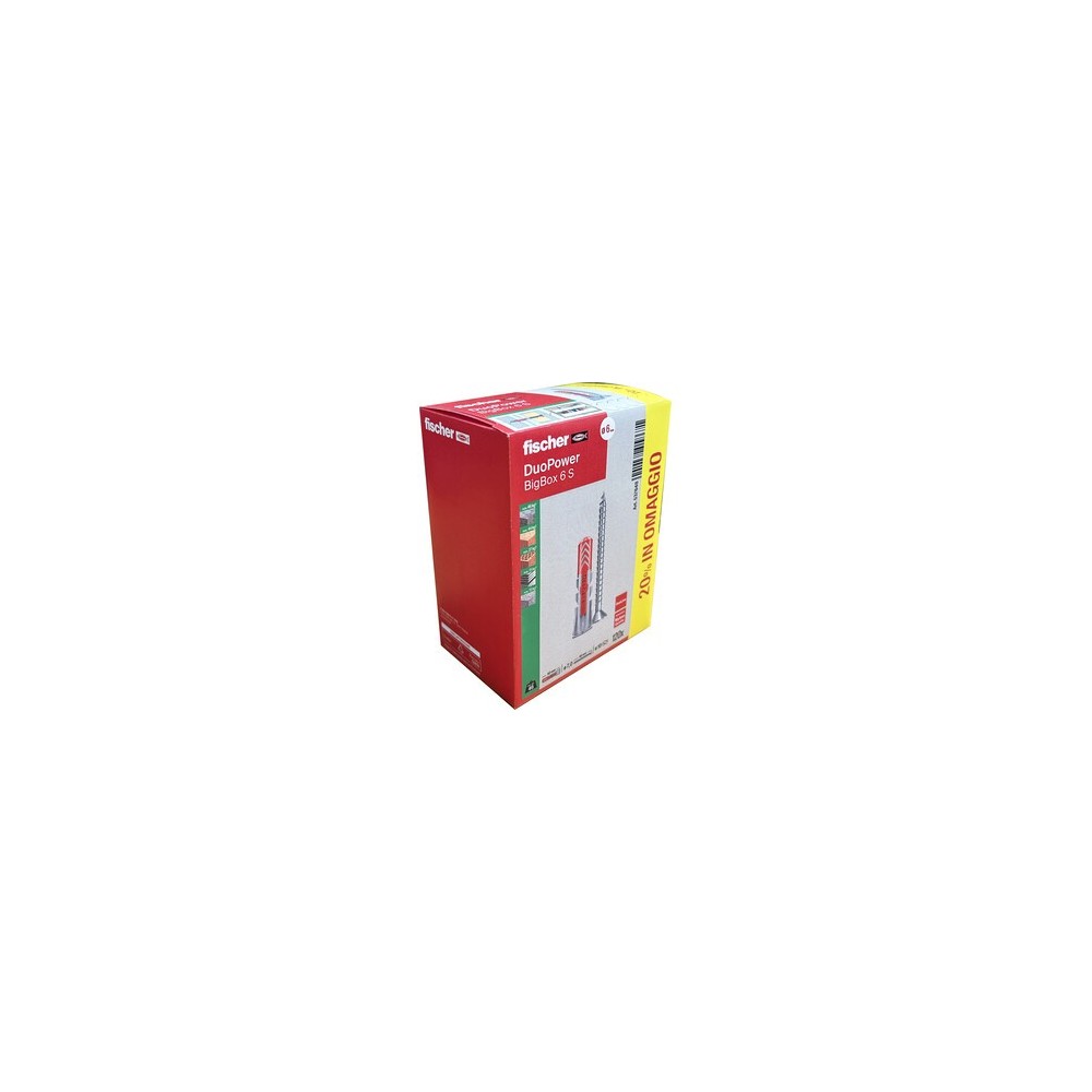 FISCHER TASSELLO DUOPOWER S 6X30 VITE 100+20 OMAG FISCHER TASSELLO DUOPOWER S 6X30 VITE 100+20 OMAG