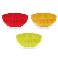 INSALATIERA COSTOLATA CM.34 ASS.TA