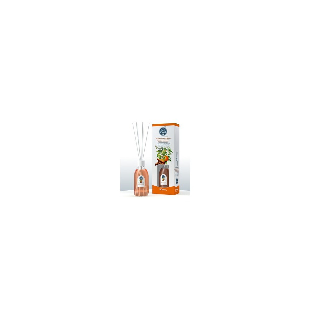 DIFFUSORE OFFICINA DEI FIORI 500ML ARANCIA E CANN (6,0 pz) DIFFUSORE OFFICINA DEI FIORI 500ML ARANCIA E CANN (6,0 pz)