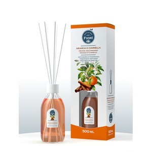 DIFFUSORE OFFICINA DEI FIORI  500ML ARANCIA E CANN (6,0 pz)