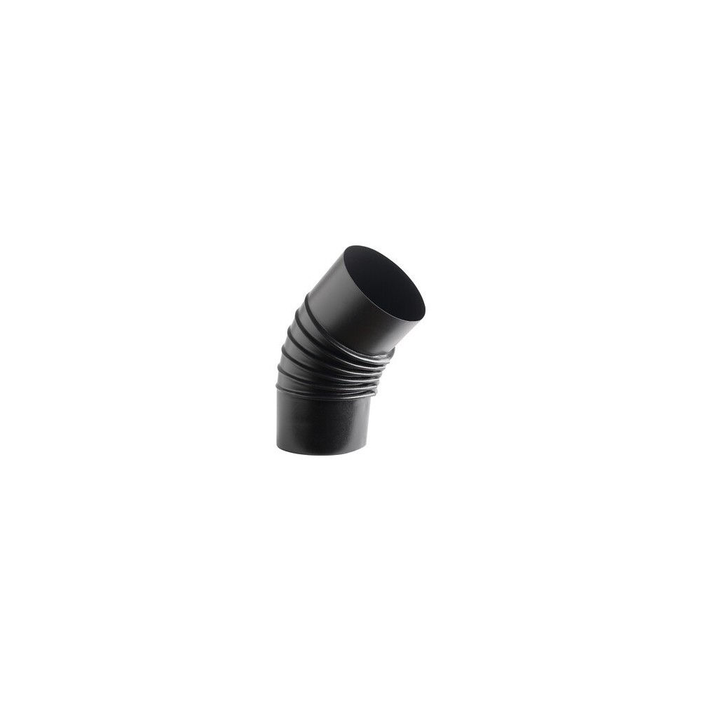CURVA PORCELLANATA PIEGHETTATA 45 D 12CM NERO OP CLASSIC CURVA PORCELLANATA PIEGHETTATA 45 D 12CM NERO OP CLASSIC