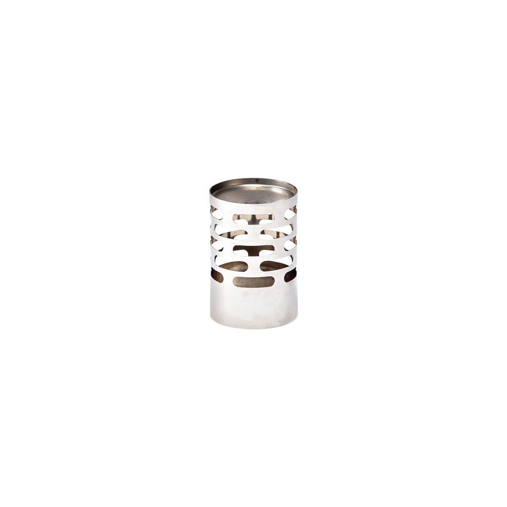 TERMINALE SCARICO PELLET INOX D 10 X H 14 CM AETERNUM TERMINALE SCARICO PELLET INOX D 10 X H 14 CM AETERNUM